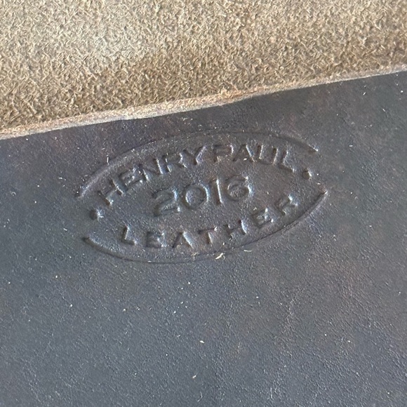 Henry Paul Leather Clutch - Handmade (2016) - Picture 4 of 8